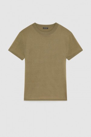 Patrizia Pepe Boxy T-shirt Groen | FZY104257