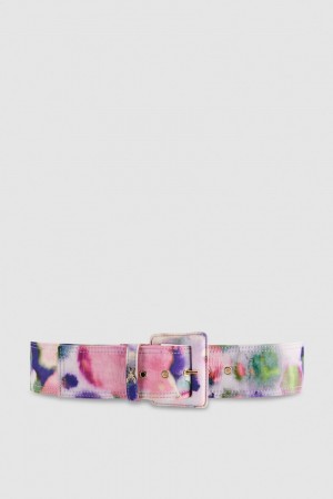 Patrizia Pepe Chiffon High-waist Belt Gekleurd | KSI137429