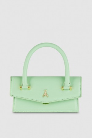 Patrizia Pepe Fly Bamby Shoulder Bag With Handles Groen | HBI741059