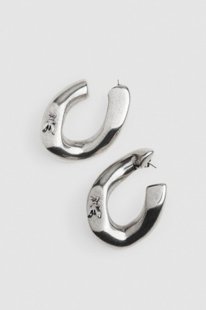 Patrizia Pepe Metal Earrings Zilver | JVP706241