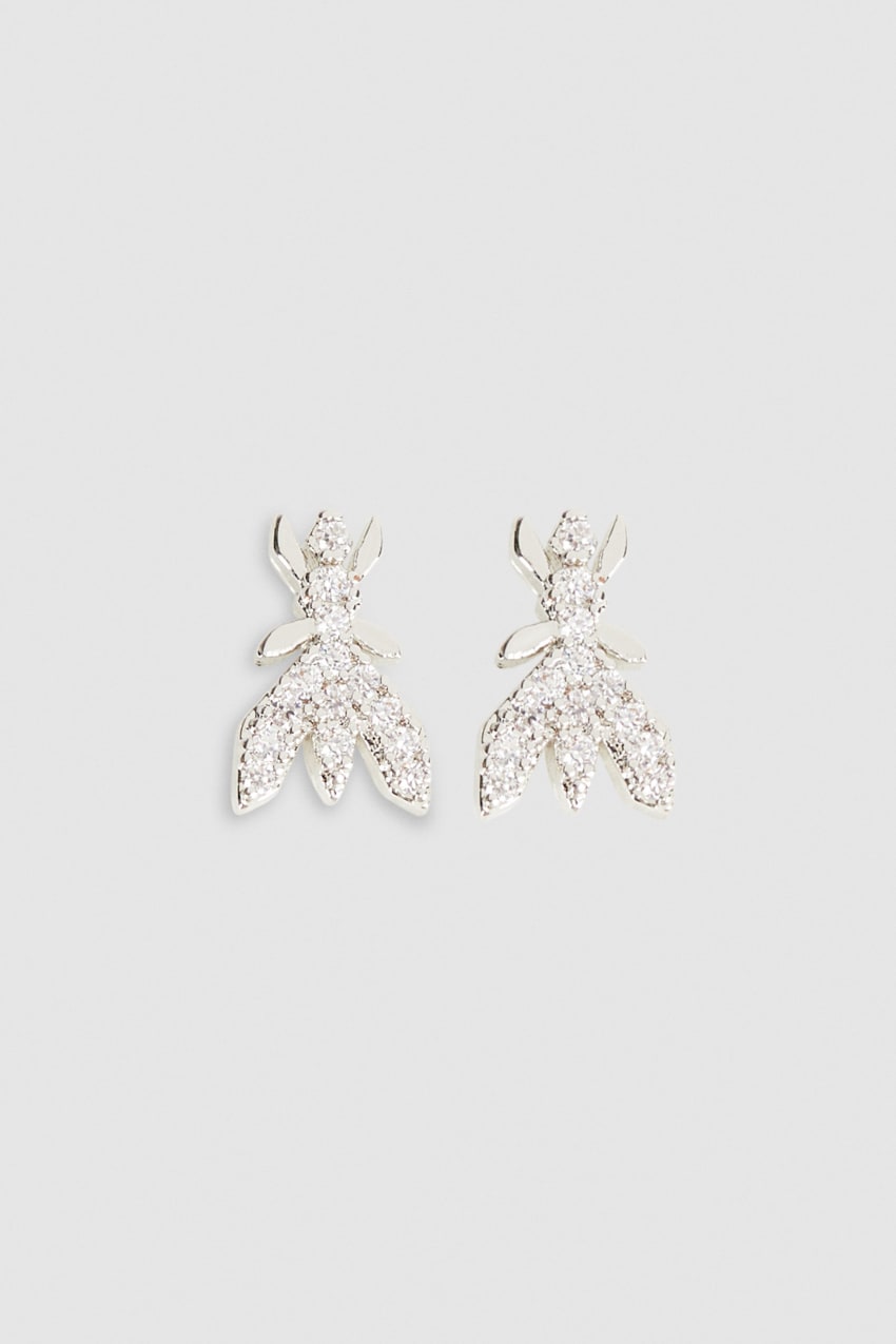 Patrizia Pepe Brass Earrings Zilver | OAK679203