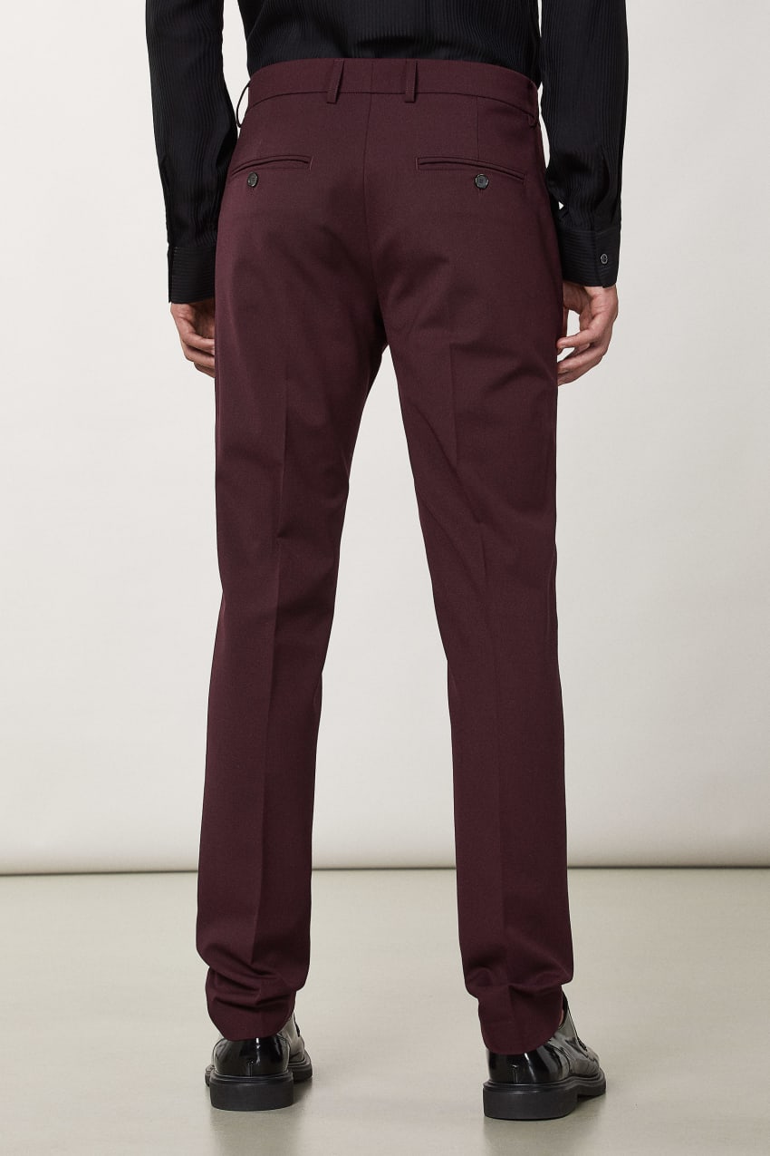 Patrizia Pepe Classic Gabardine Pants Paars | XGY650127