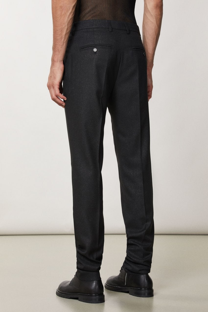 Patrizia Pepe Classic Slim Fit Pants Zwart | JUV637294