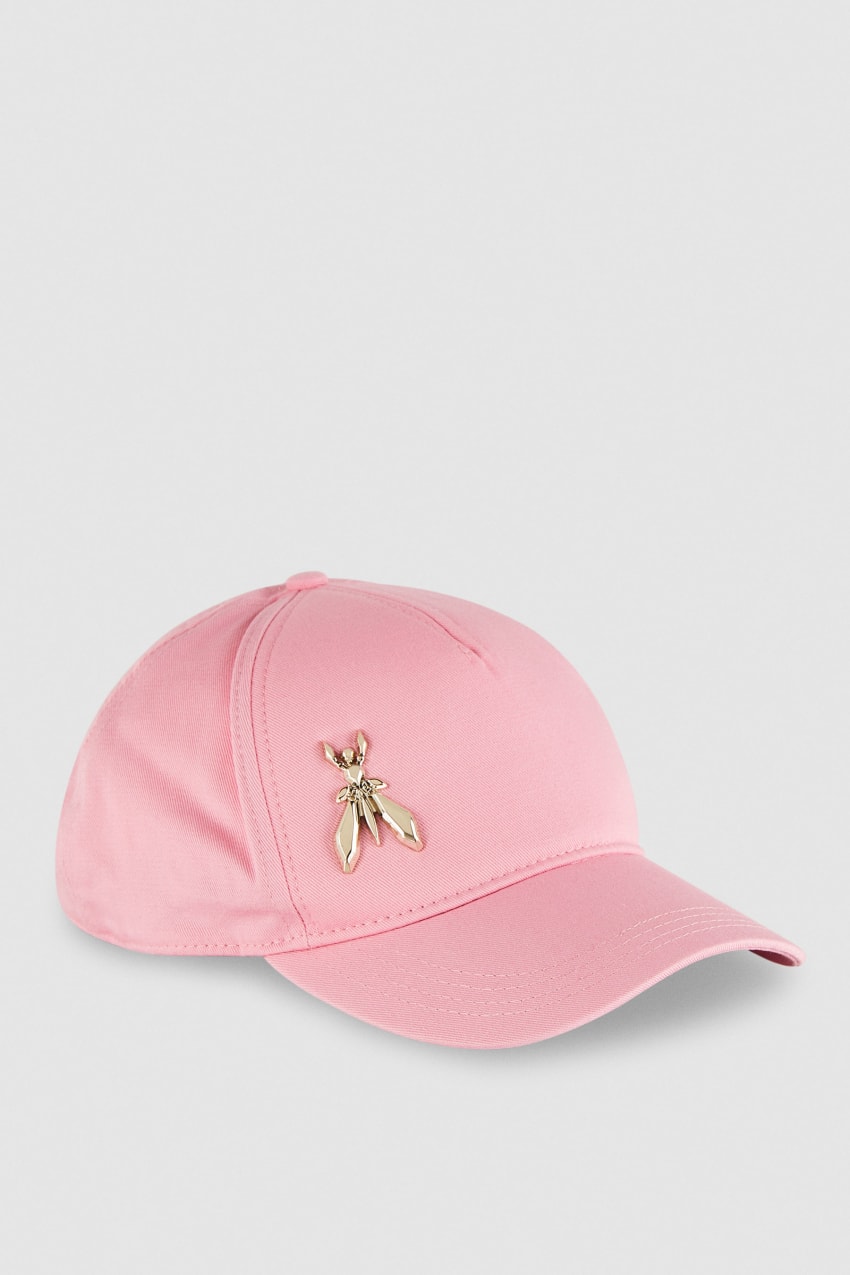 Patrizia Pepe Cotton Fly Baseball Cap Roze | EGB138642