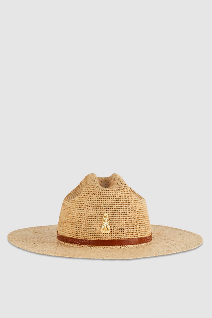 Patrizia Pepe Cowboy Hat With Leather Strap Wit | OGA862073