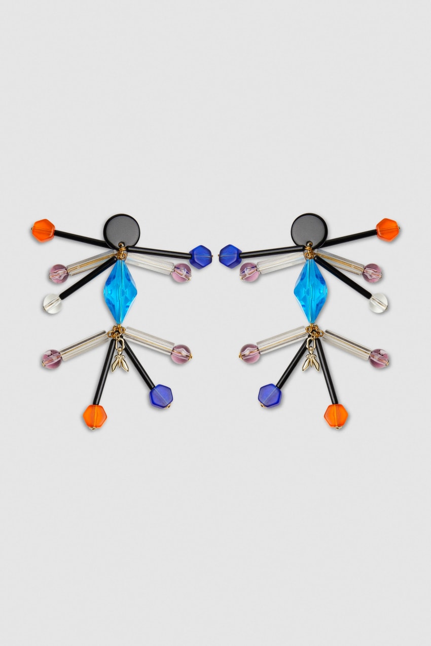 Patrizia Pepe Earrings With Techno Pop Fly Appliqué Gekleurd | ZPO693487