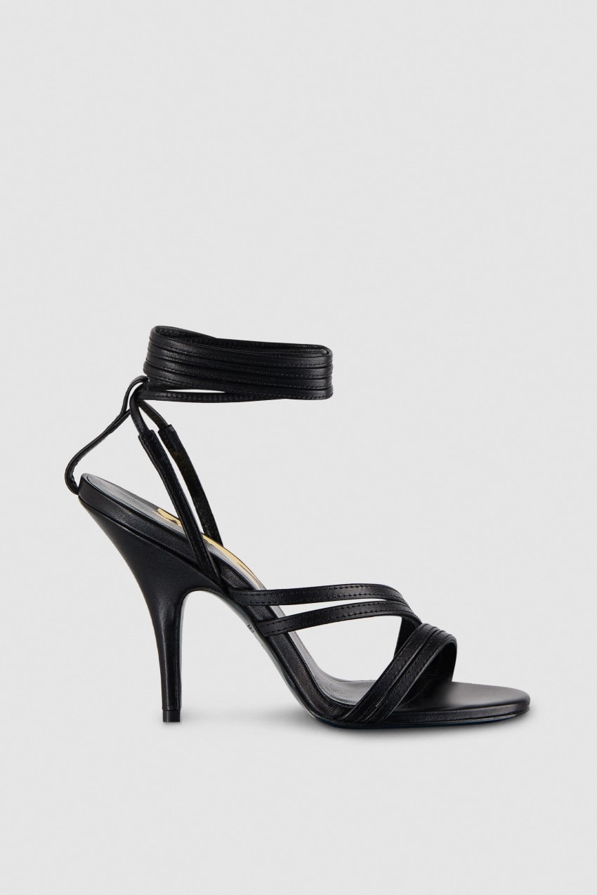 Patrizia Pepe Elegant Heeled Sandals Zwart | UNP604278