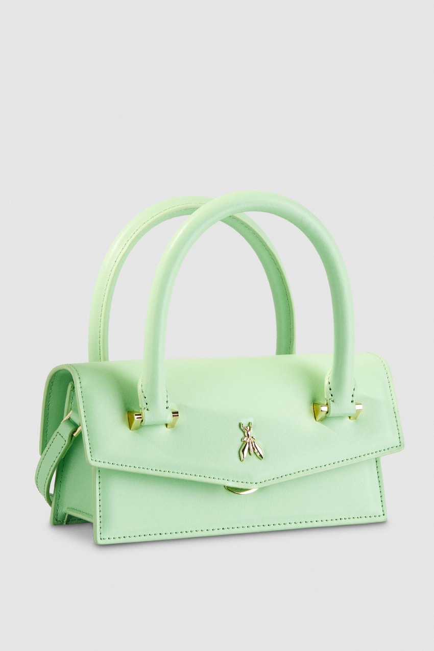 Patrizia Pepe Fly Bamby Shoulder Bag With Handles Groen | HBI741059