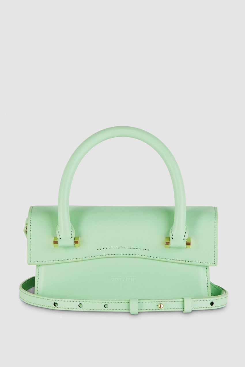 Patrizia Pepe Fly Bamby Shoulder Bag With Handles Groen | HBI741059