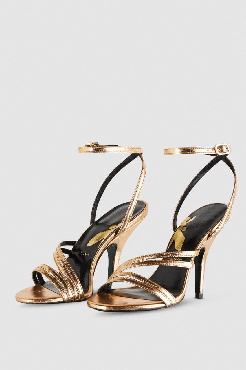 Patrizia Pepe Heeled Sandals Goud | JTL735081