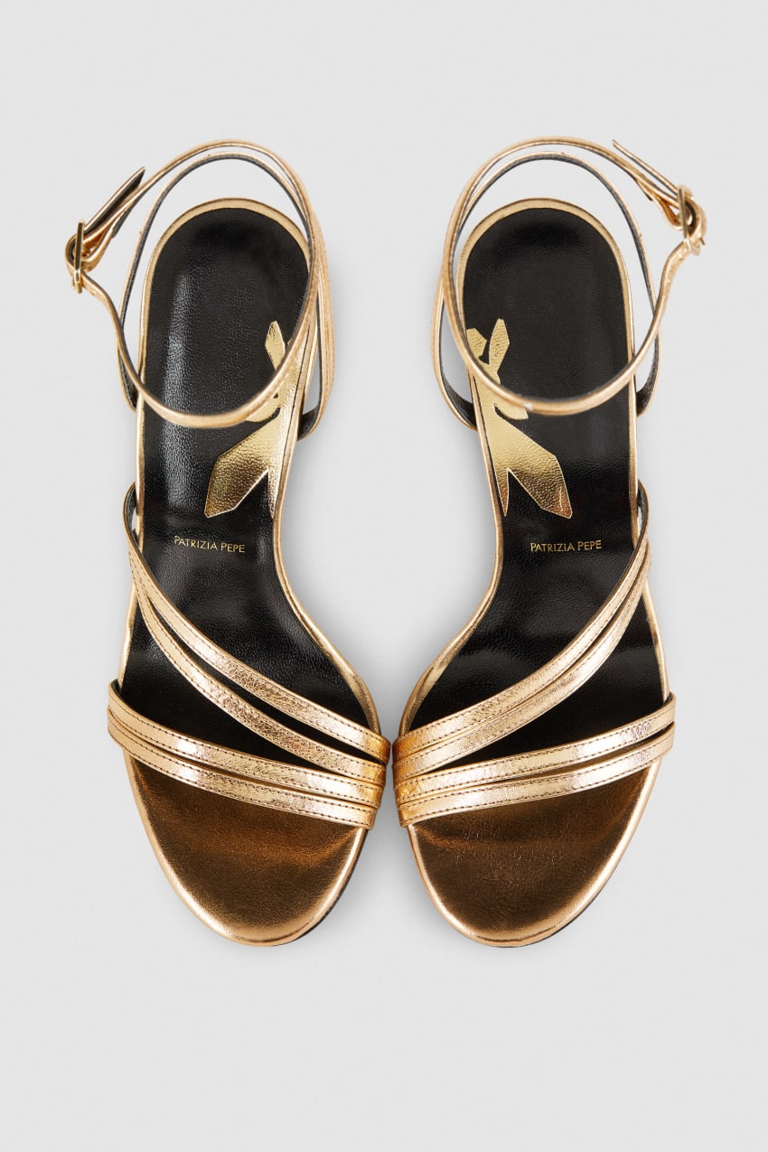 Patrizia Pepe Heeled Sandals Goud | JTL735081