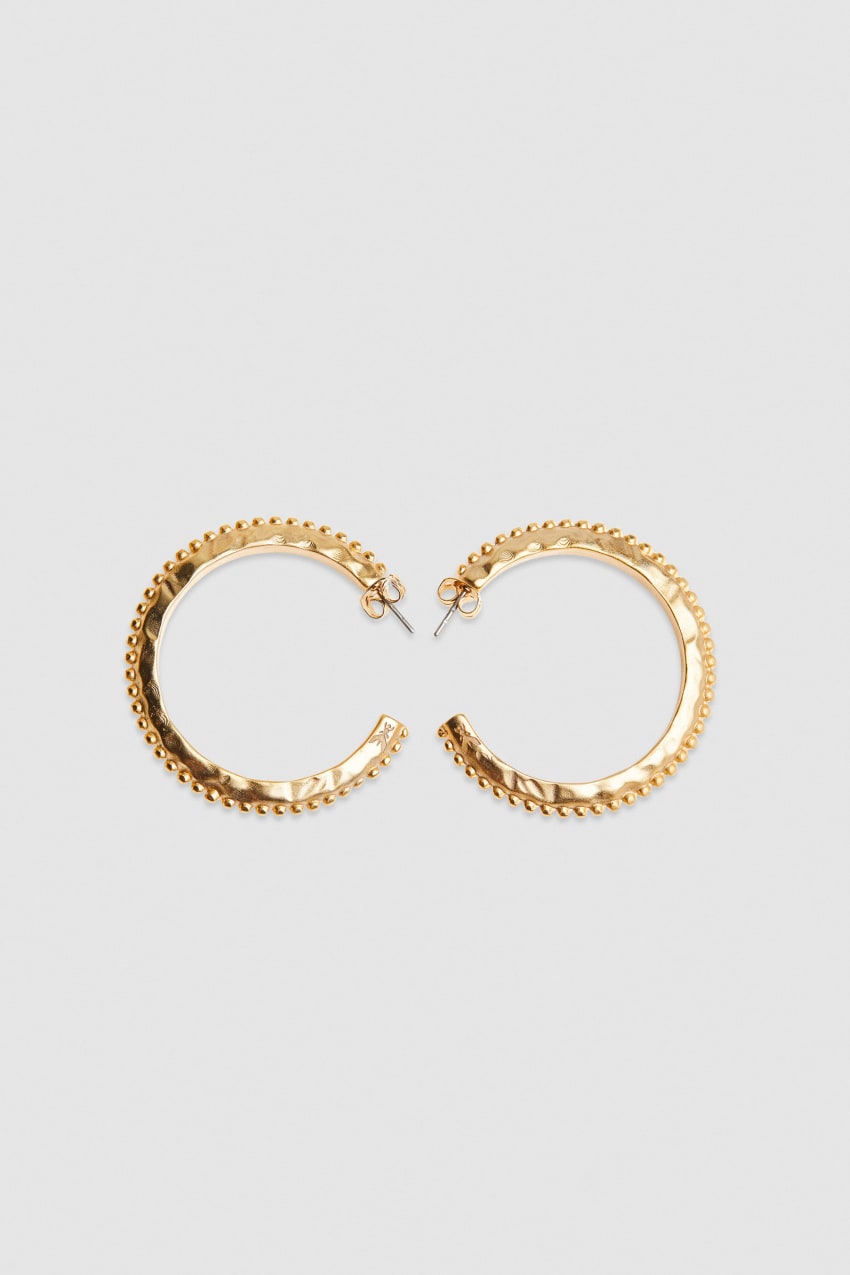 Patrizia Pepe Hoop Earrings Goud | WIU834279