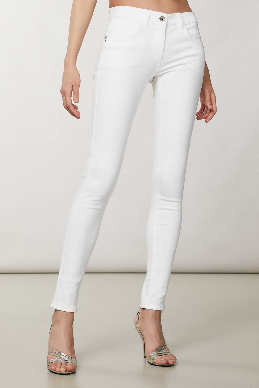 Patrizia Pepe Jeggings Wit | ESK736524