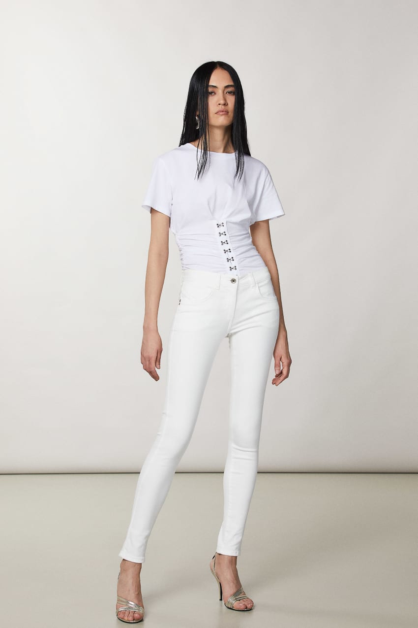 Patrizia Pepe Jeggings Wit | ESK736524