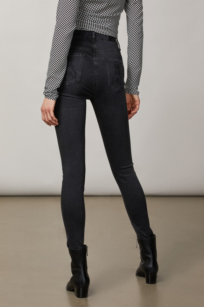 Patrizia Pepe Jeggings Zwart | JHY593184