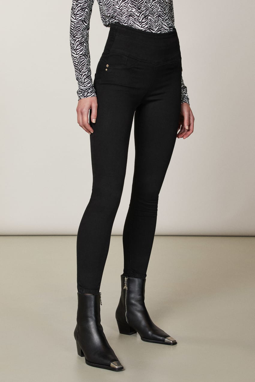 Patrizia Pepe Jeggings Zwart | RUE962730