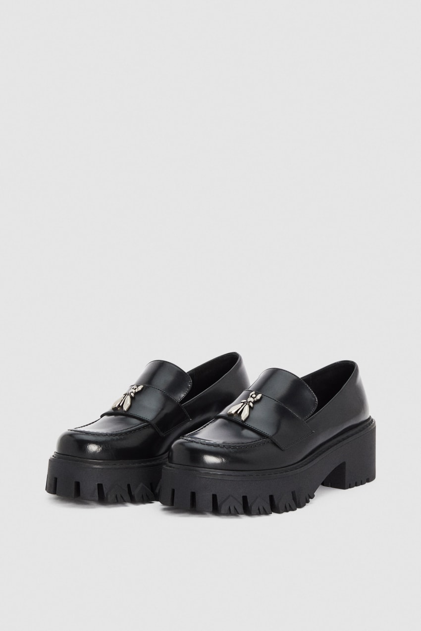 Patrizia Pepe Loafers Zwart | ZHC059417