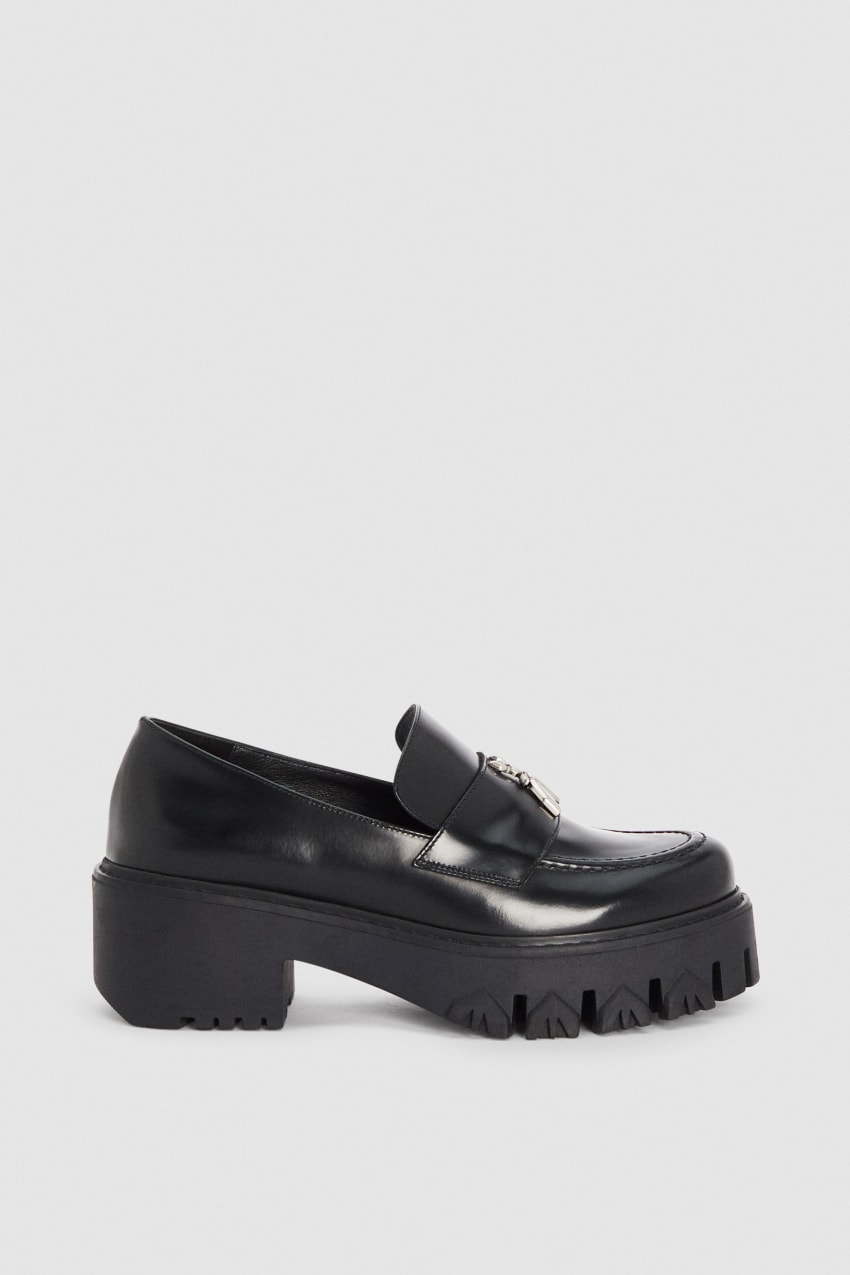 Patrizia Pepe Loafers Zwart | ZHC059417