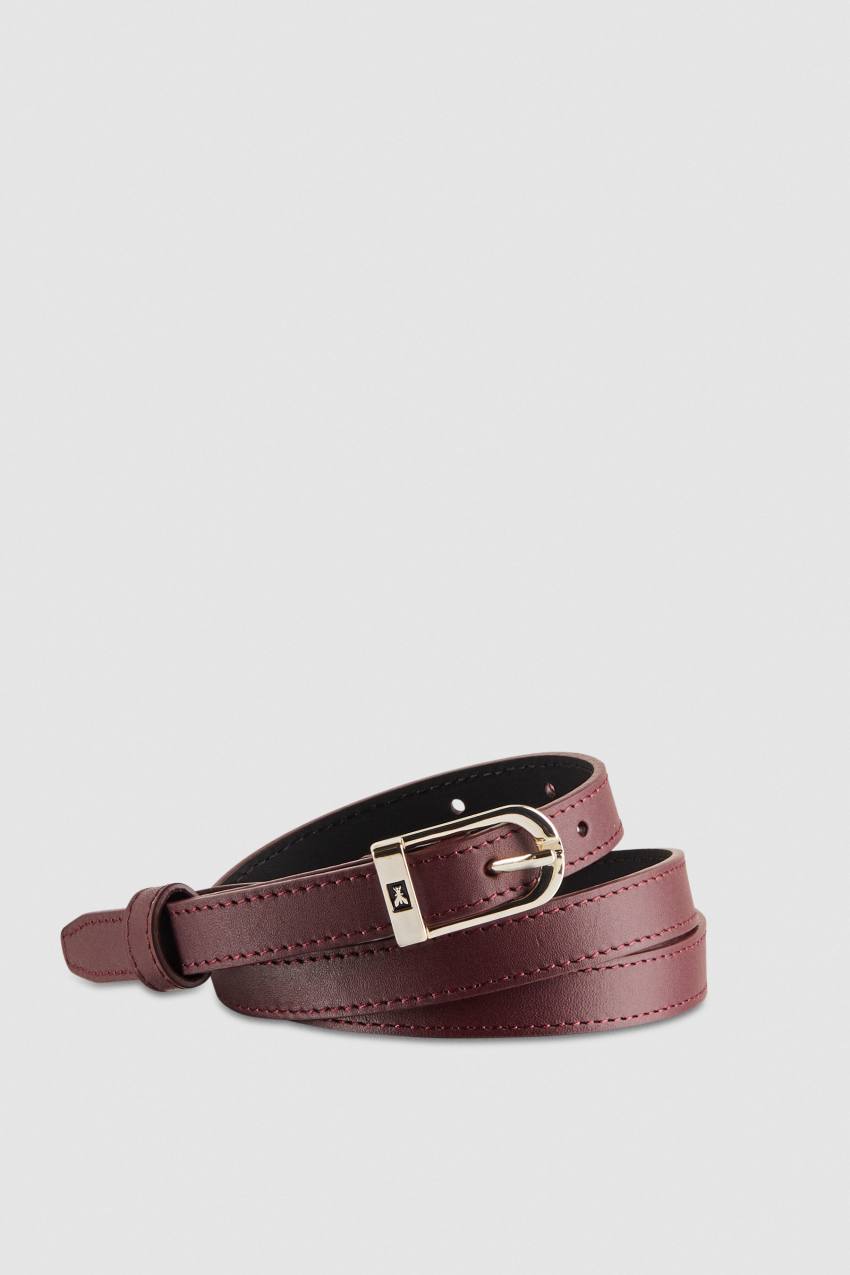 Patrizia Pepe Low-waist Smooth Leather Belt Paars | IPD291473