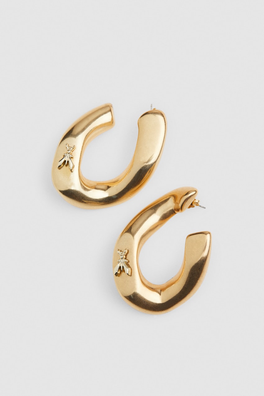 Patrizia Pepe Metal Earrings Goud | BIG403576