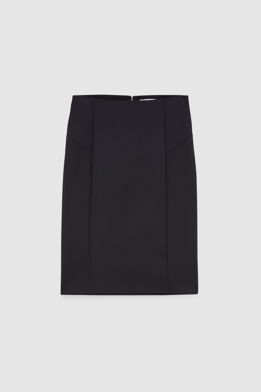 Patrizia Pepe Midi Pencil Skirt Zwart | OCK498152