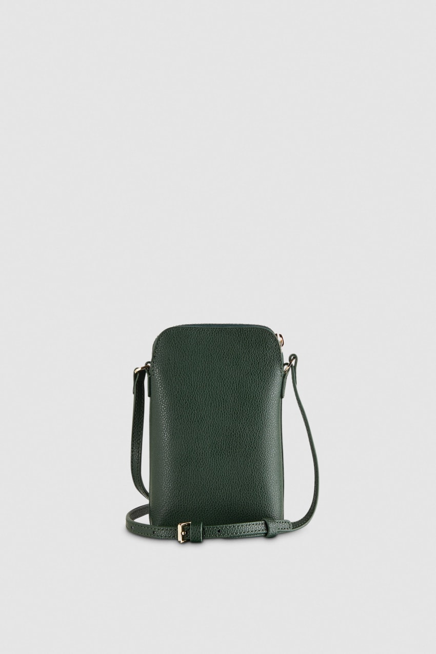 Patrizia Pepe Phone Holder With Shoulder Strap Groen | SAP084327