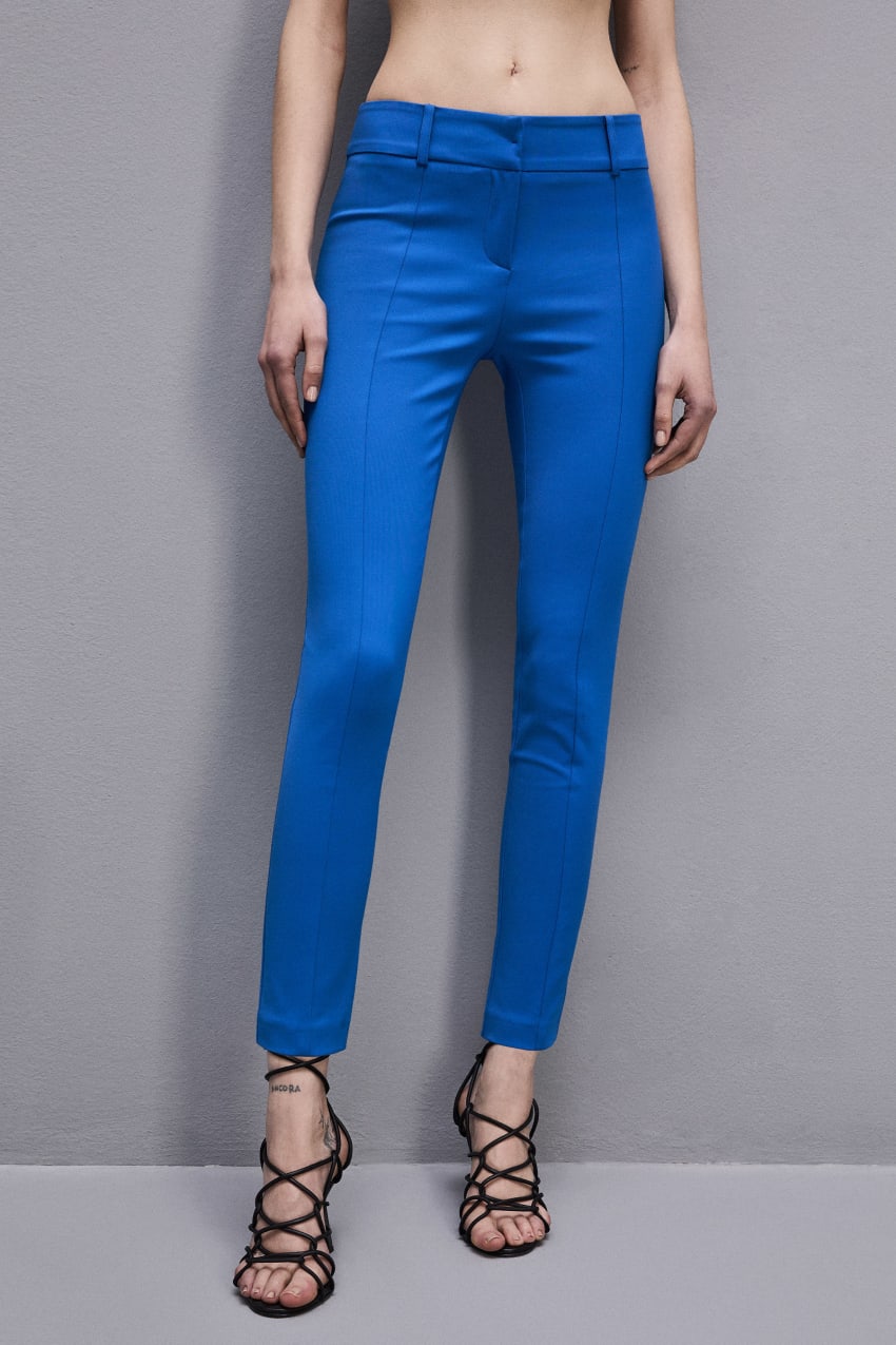 Patrizia Pepe Slim Pants Blauw | ROA827501