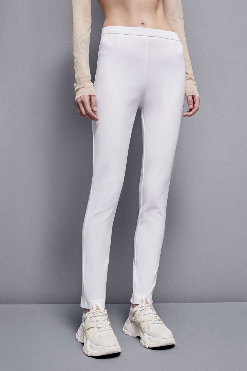 Patrizia Pepe Slim Pants Wit | RTP902673