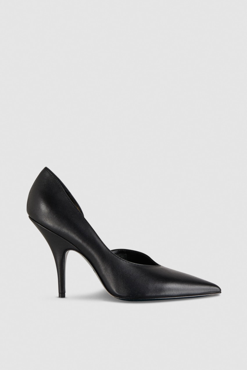 Patrizia Pepe Smooth Leather Pumps Zwart | TXC839472