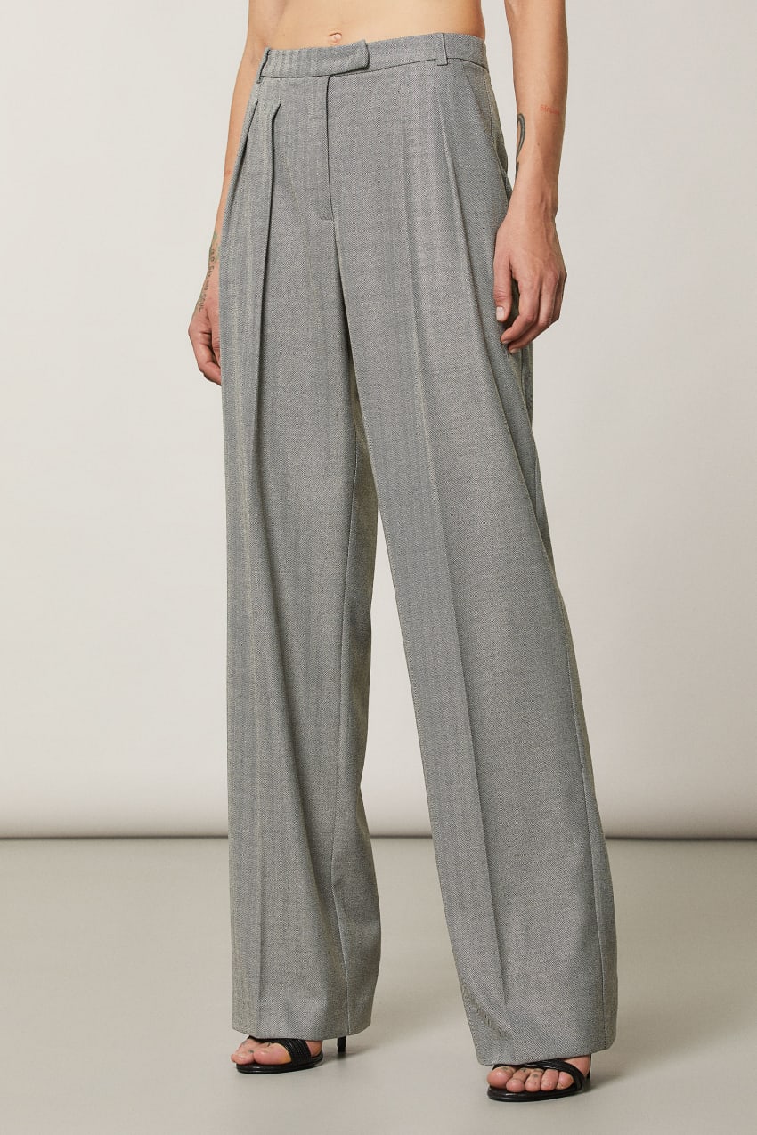 Patrizia Pepe Soft Viscose Pants Grijs | GRJ819572