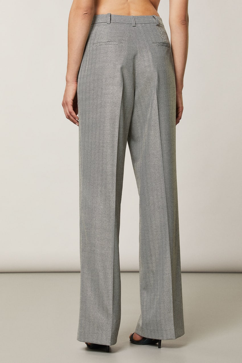 Patrizia Pepe Soft Viscose Pants Grijs | GRJ819572